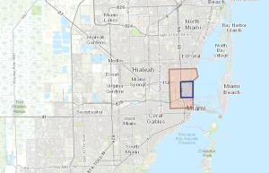 ZIKA SPRAY AREA IN MIAMI DADE