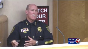 Plantation Police Chief Howard Harrison
