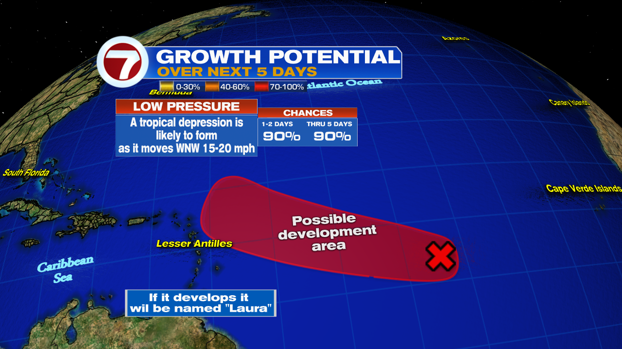 Hurricane Center Continues To Watch Two Areas For Development - WSVN ...