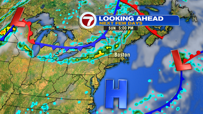 Forecast Track sunday 5pm