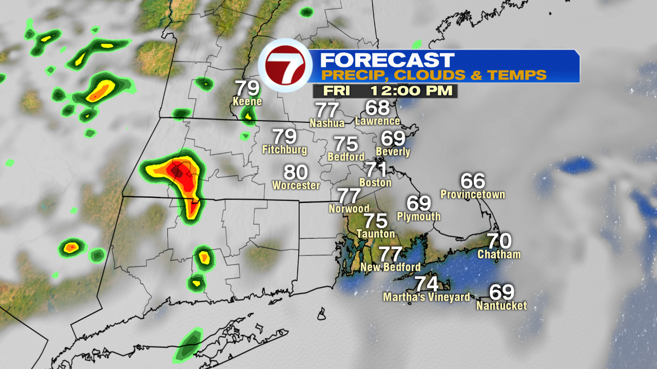 RPM Temp and Precip noon fri